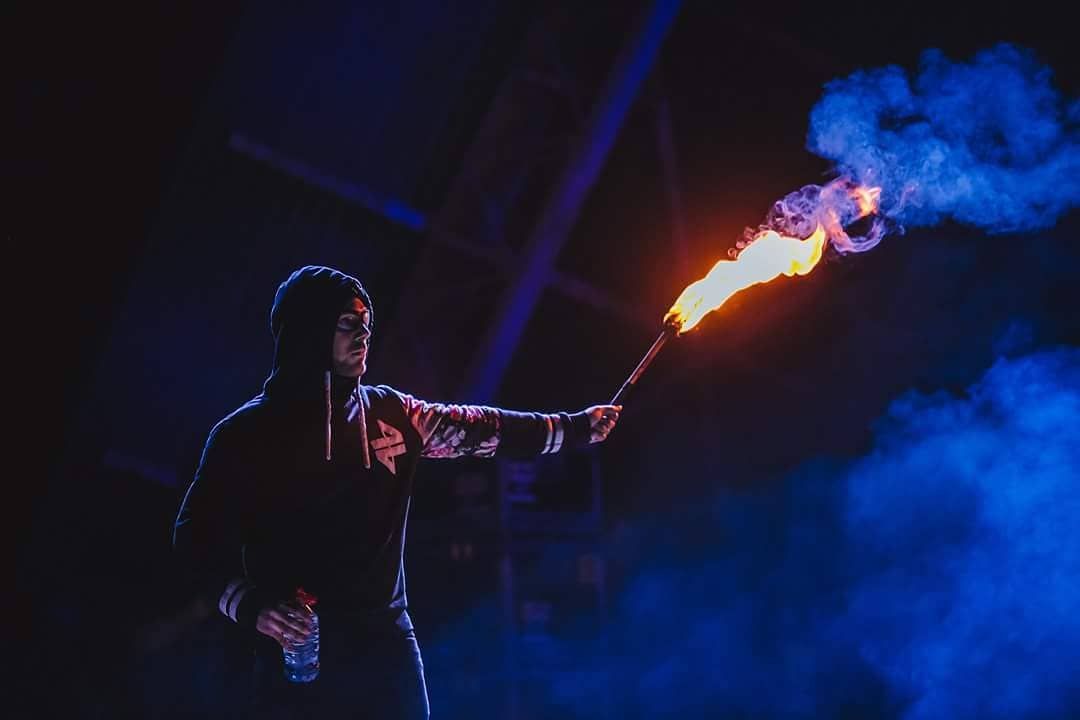 Quarante-Quatre crache du feu au Fire Life Fest 2018, Oujhorod, « Ready, steady, battle! »