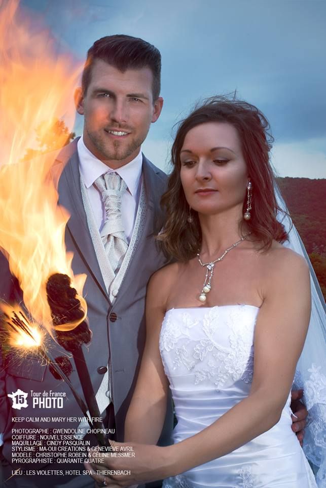 Photo de mariage au feu, Tour de France Photo 2015 (2)