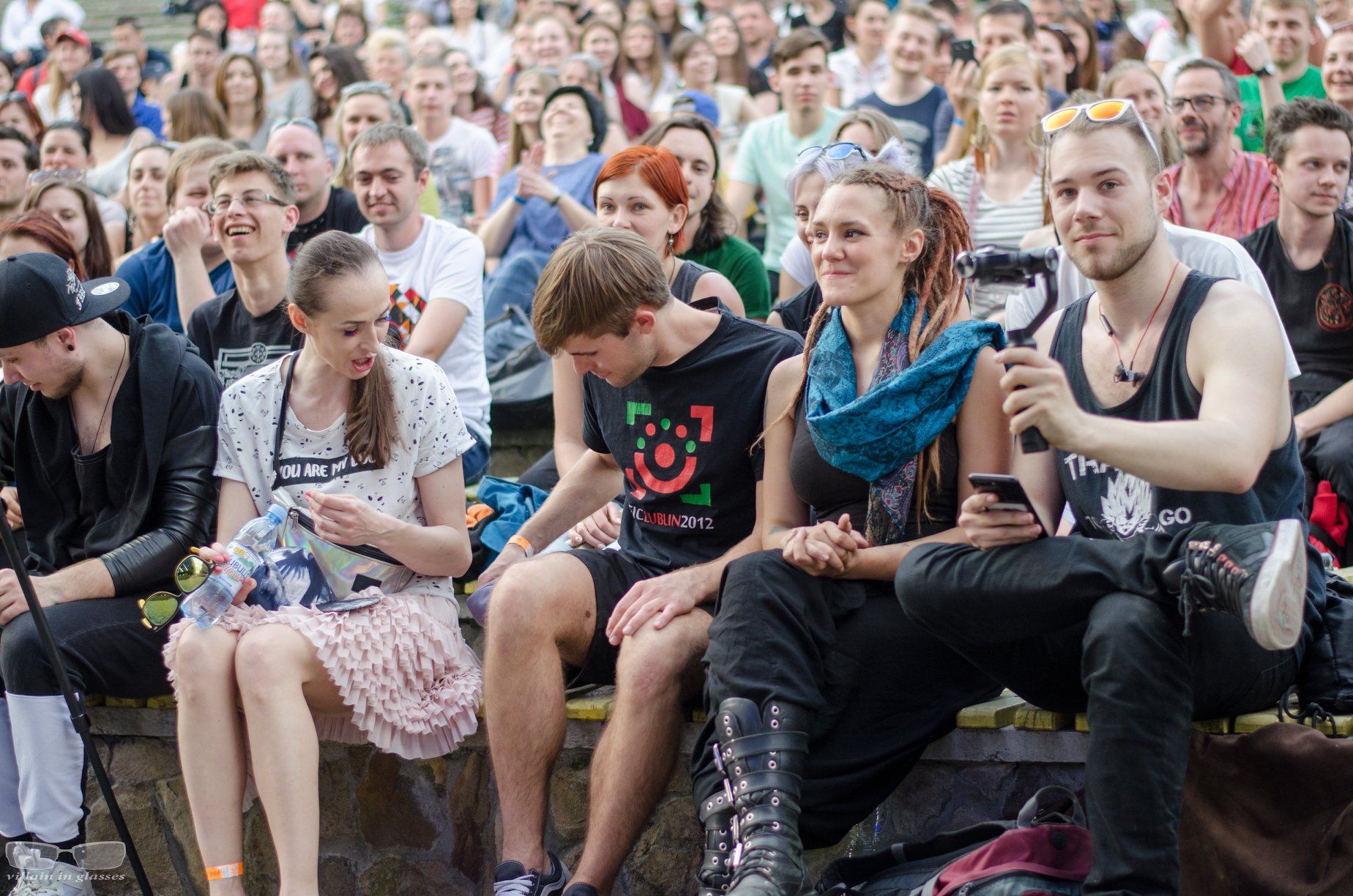 The Fire Life Fest 2018 audience