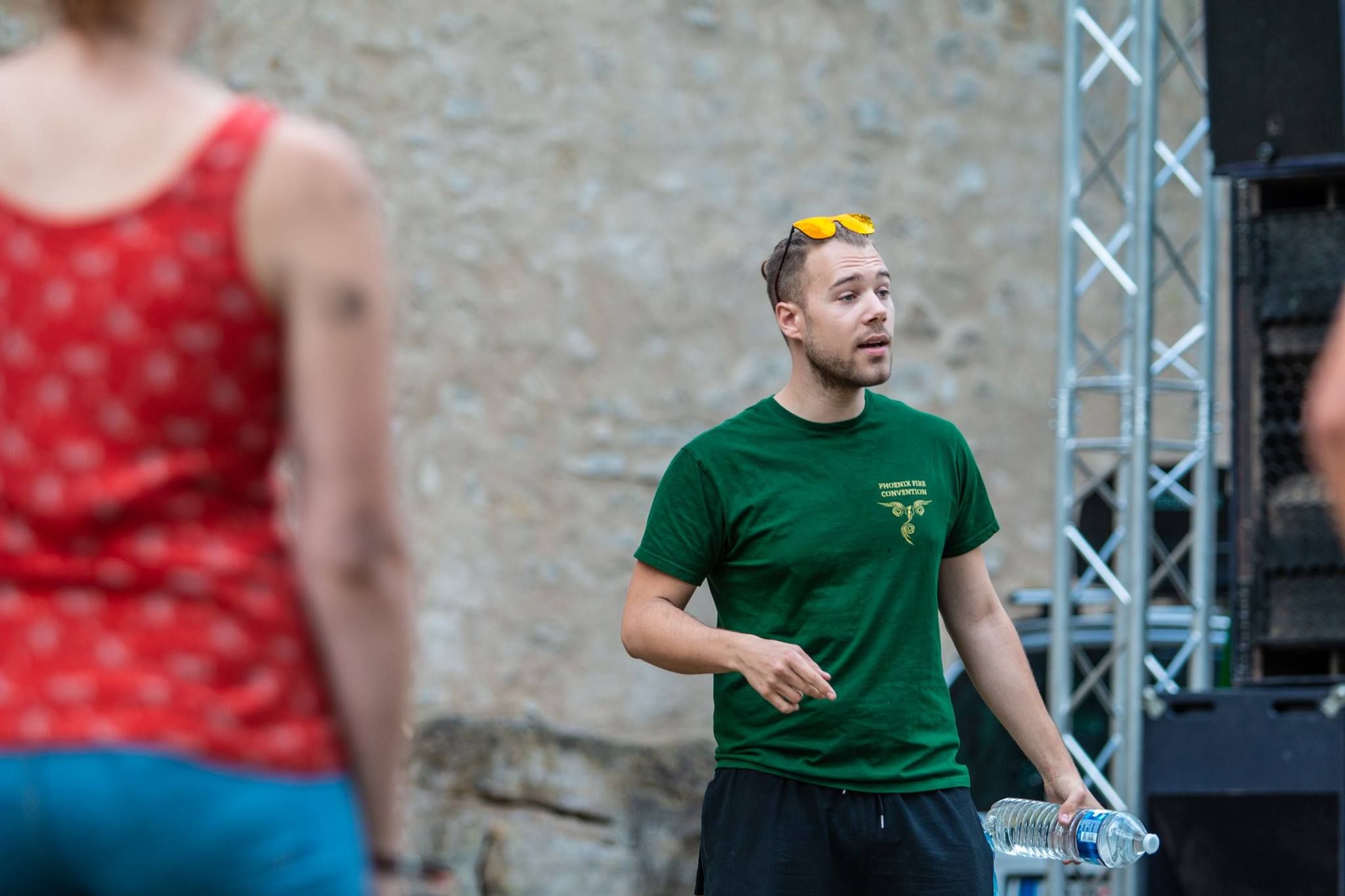 Graülich 2018: briefing at the fire-breathing workshop