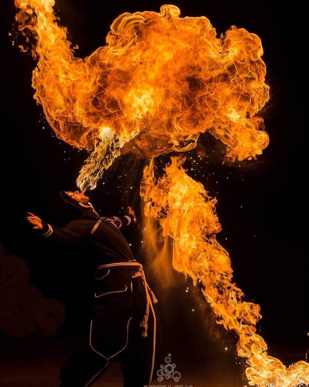 Première figure du gala Artemisia Fire Gathering 2018