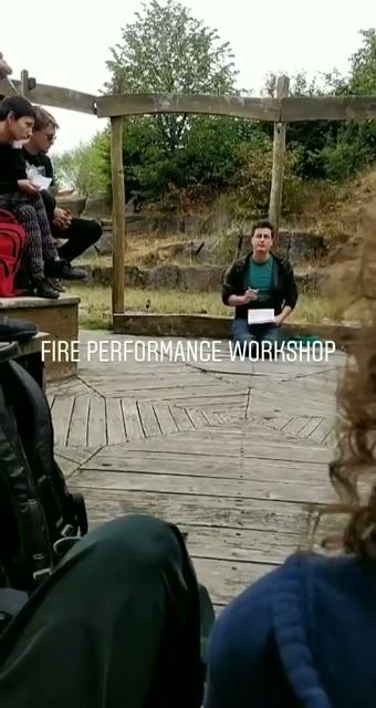 Story : workshop de fire performance à la Phoenix Fire Convention 2018